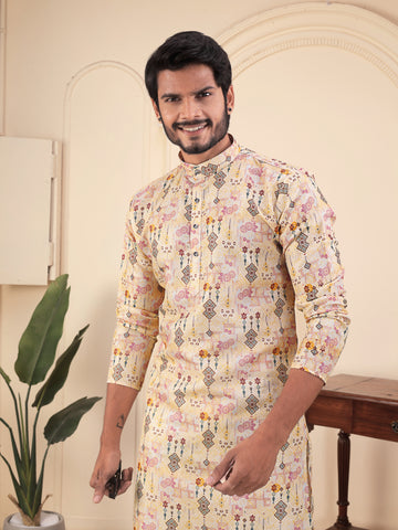 Ivory Prism Heritage Kurta