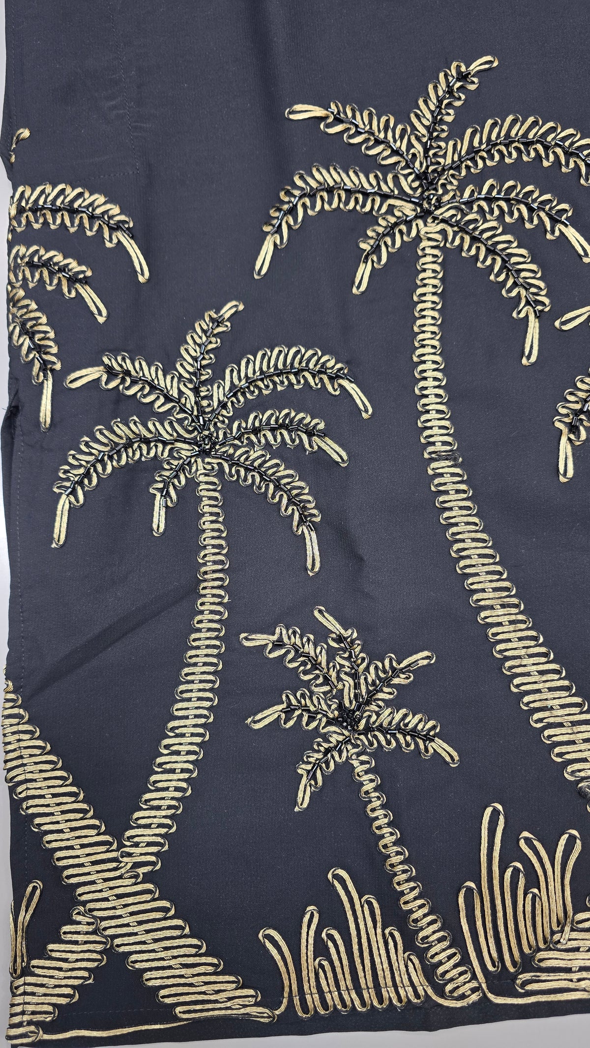 Palmora Ribbon Bits Embroidered Kurta
