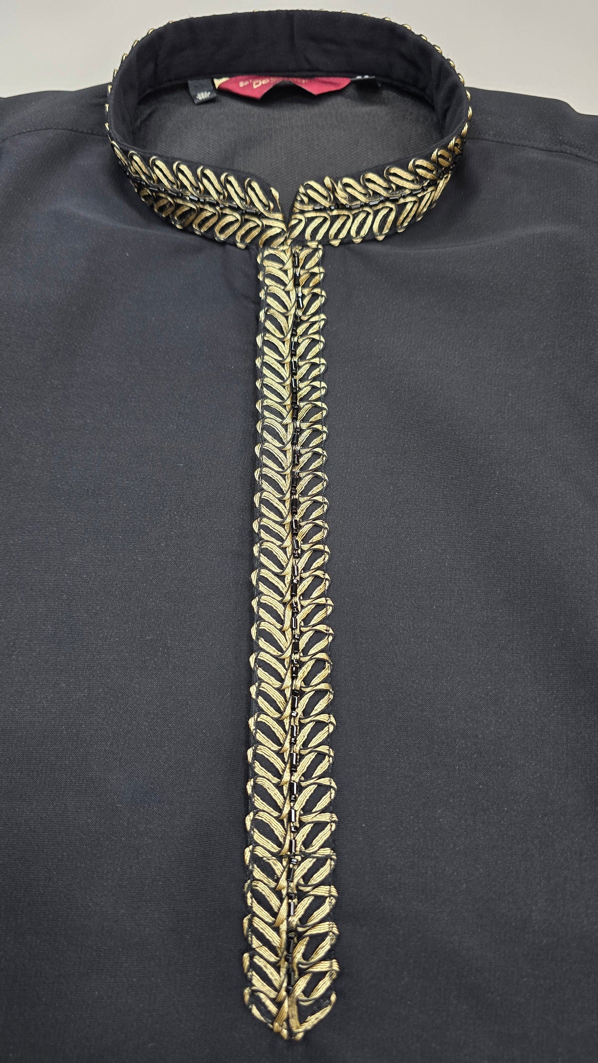 Palmora Ribbon Bits Embroidered Kurta