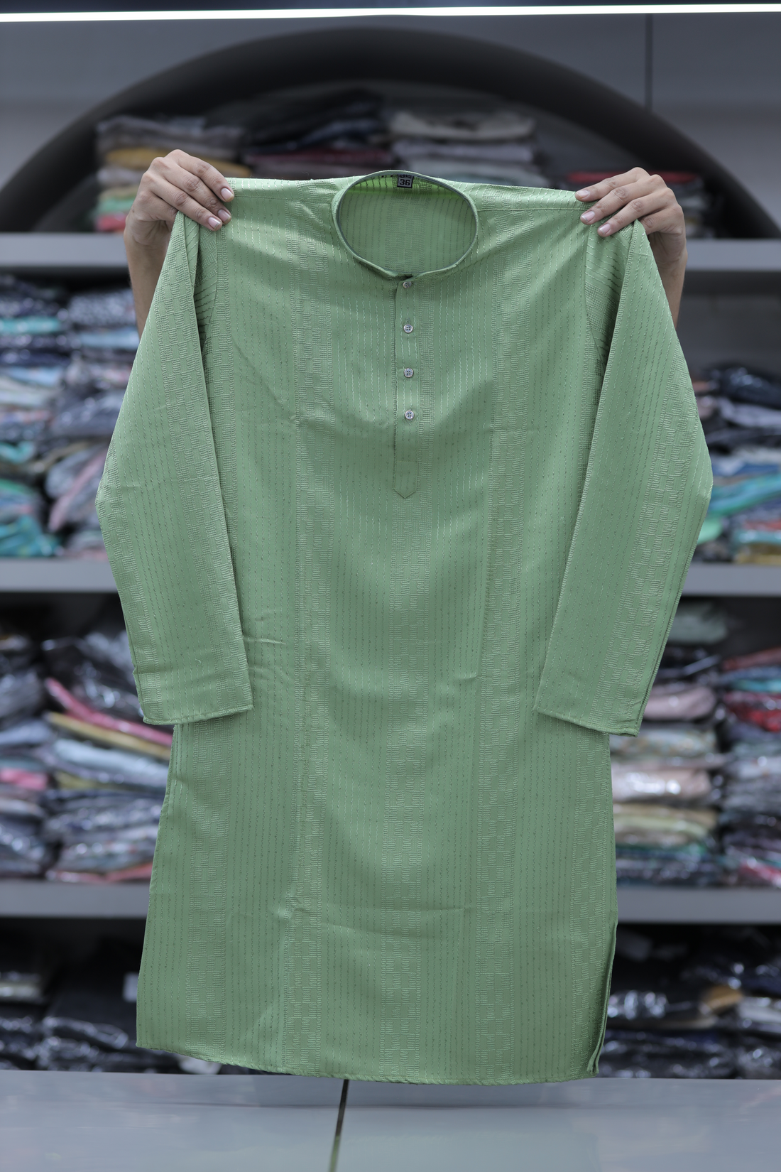 Verdant Threadline Signature Heritage Kurta