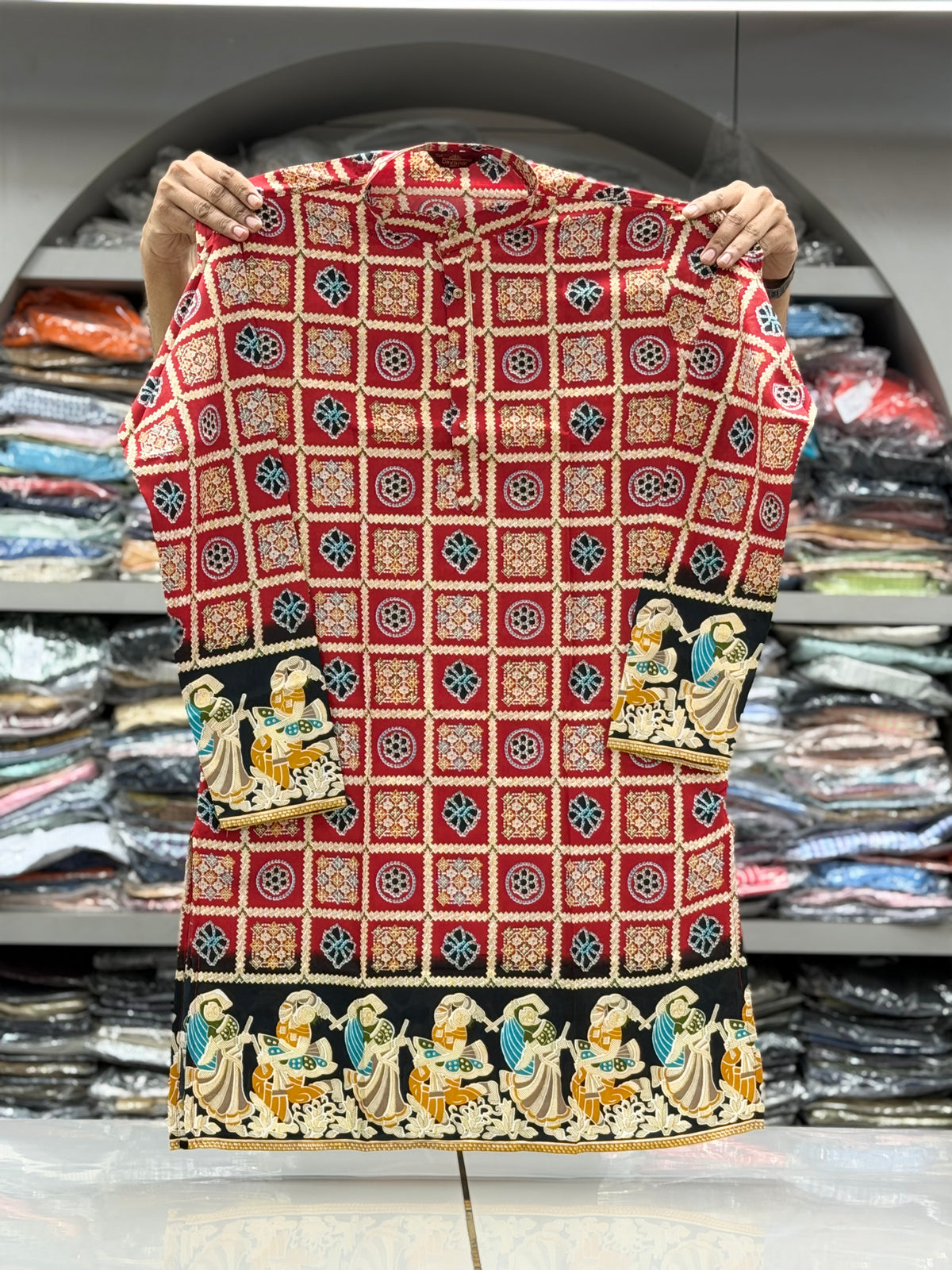 Rajwada Mosaic Heritage Kurta