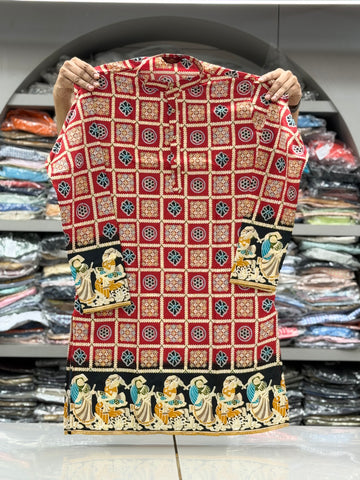 Rajwada Mosaic Heritage Kurta