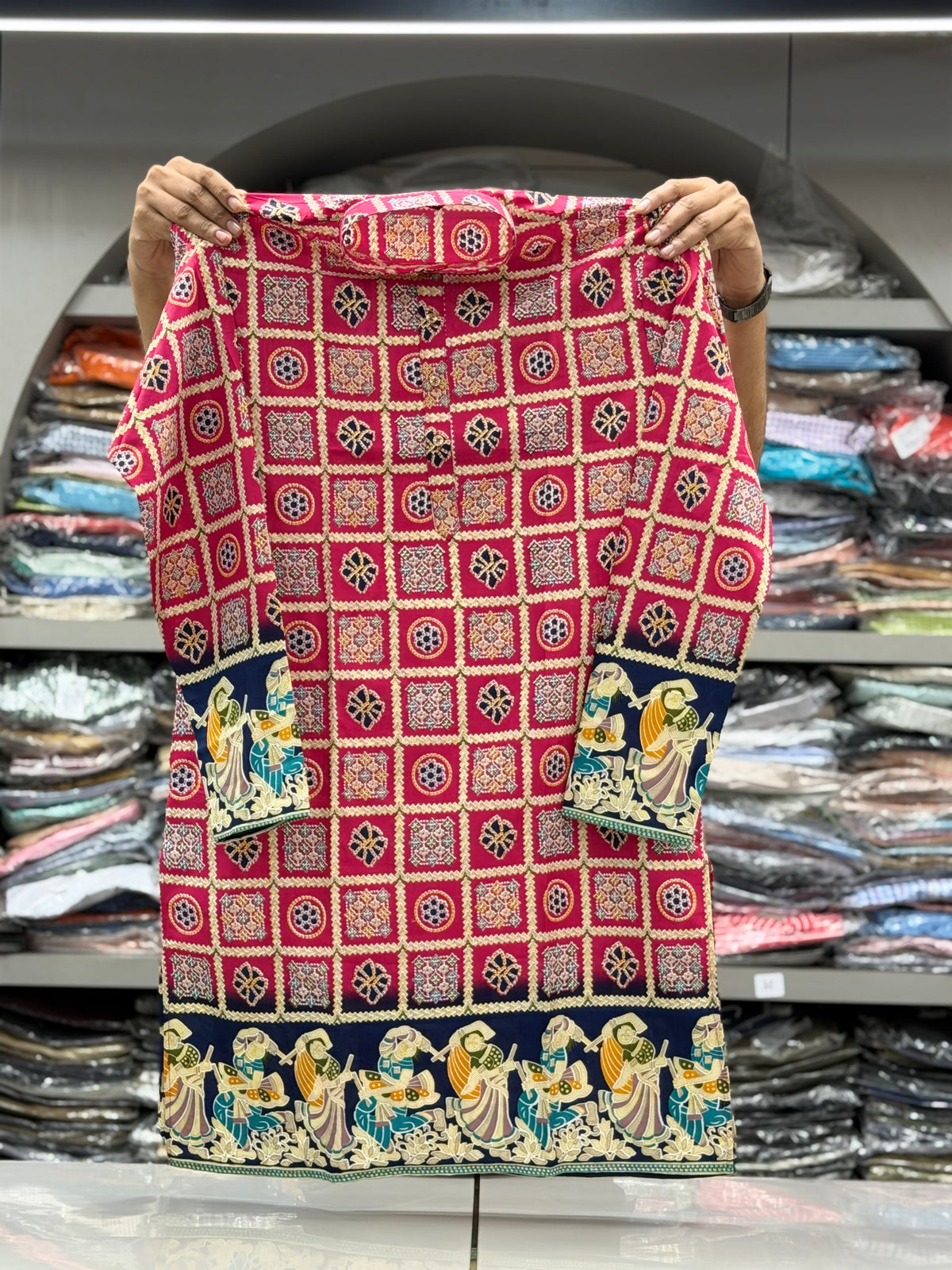 Rajwada Mosaic Heritage Kurta