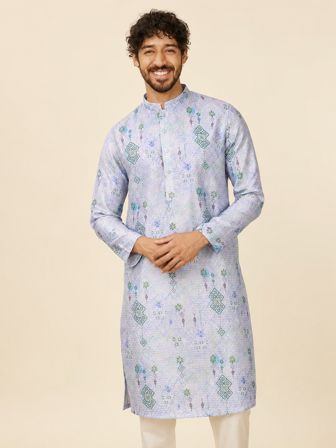 Ethereal Prism Heritage Kurta