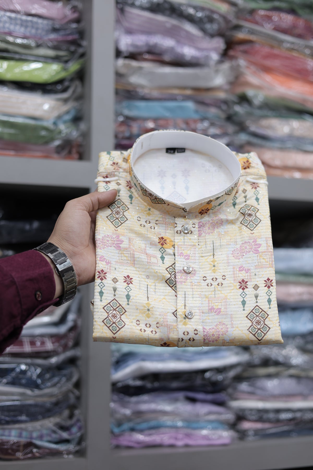 Ivory Prism Heritage Kurta